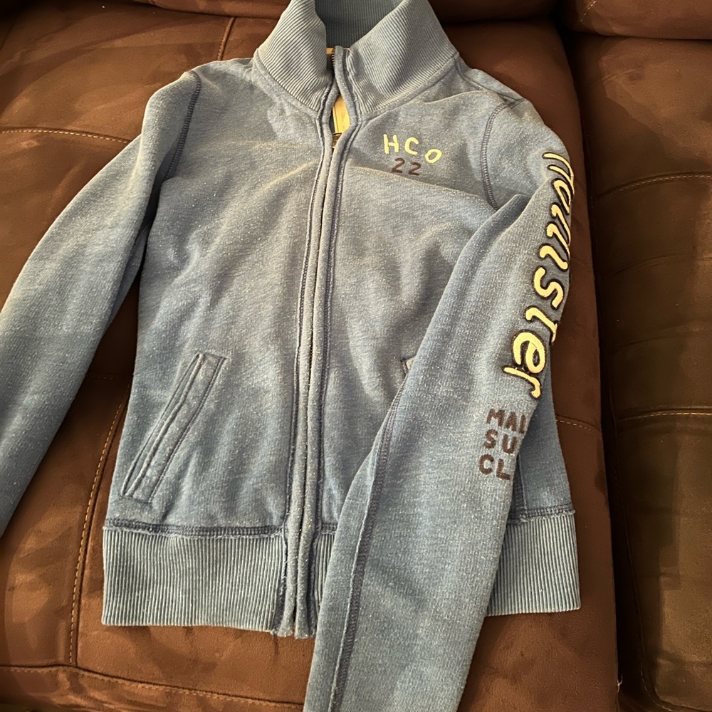 Hollister blue Jacket